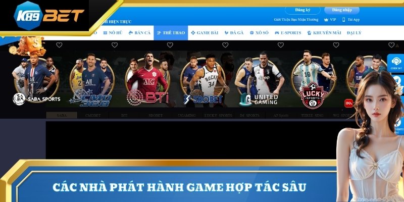 Các nhà phát hành game hợp tác sâu
