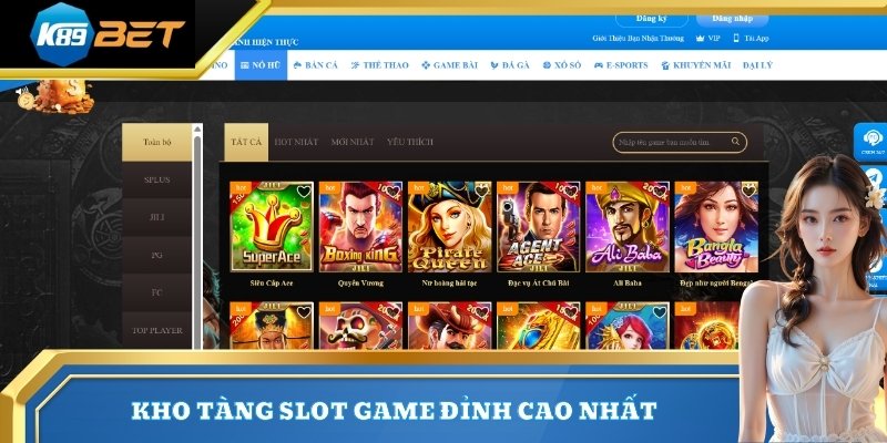 Kho tàng Slot game đỉnh cao nhất